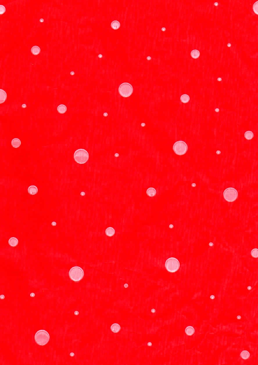 Pepas Blancas Fondo Rojo